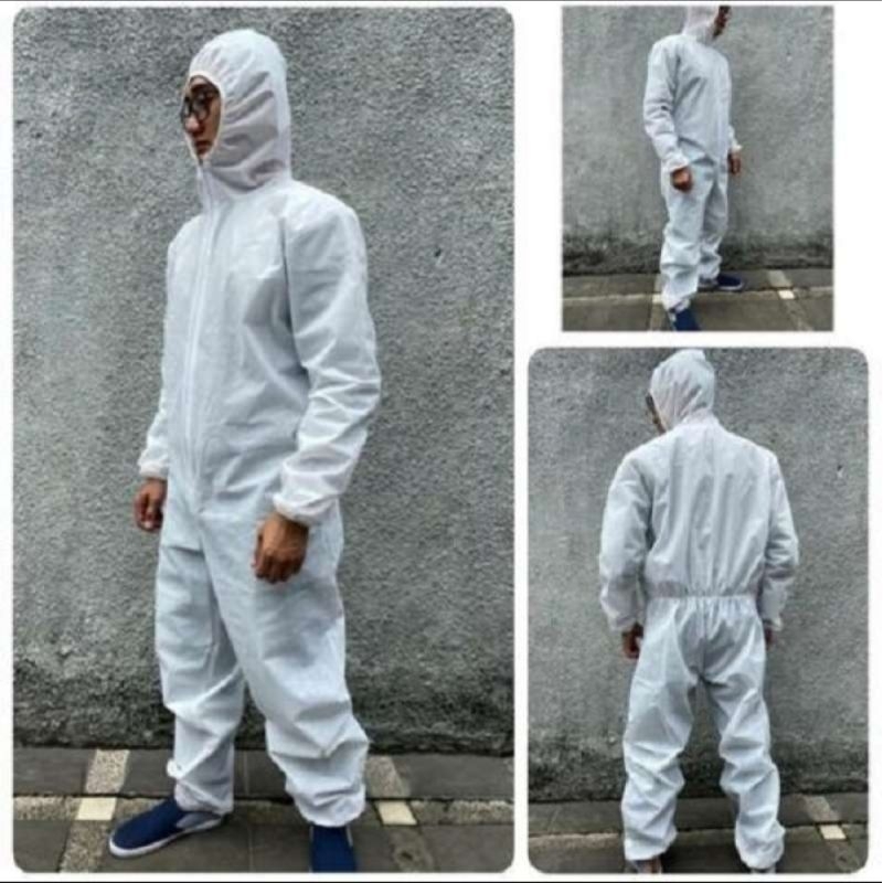 COD BAJU APD MEDIS | HAZMAT |  COVERALL | MICROPORUS | WATERPROOF