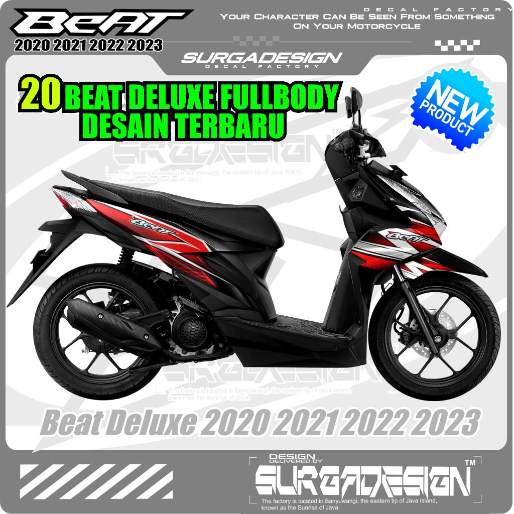 DECAL BEAT DELUXE FULL BODY, DECAL BEAT DELUXE, STICKER BEAT DELUXE, STIKER BEAT, STICKER BEAT