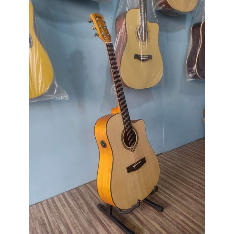 GITAR TRANSKUSTIK DLUXE DW 100 TA ORIGINAL PABRIKAN GITAR TRANSCOUSTIC DLUXE