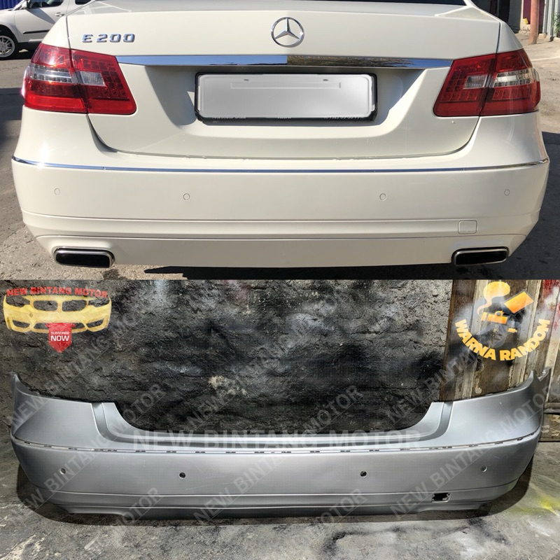 Bumper belakang mercedes E Class W212 2010 2013 original