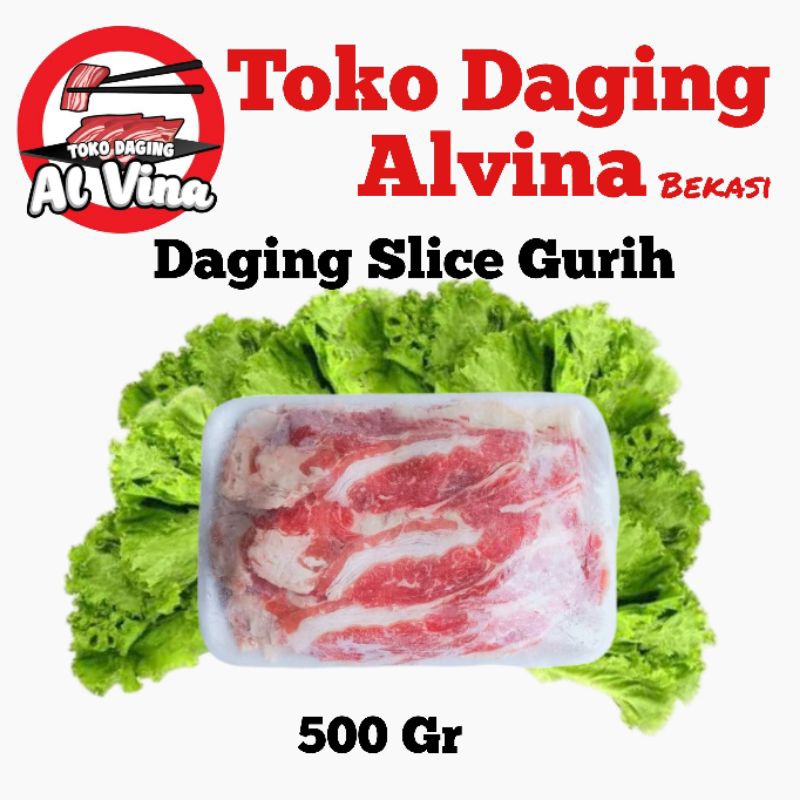 

Beef slice gurih cocok untuk grill 500 gr-toko daging alvina