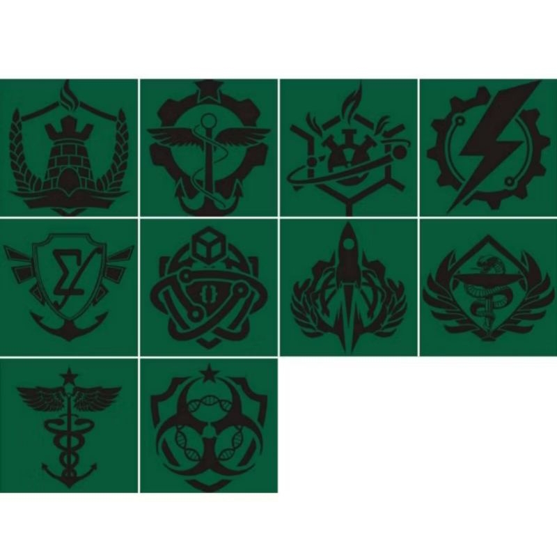 Patch Bordir Atribut BREVET KEJURUSAN / PRODI UNHAN (Termurah)