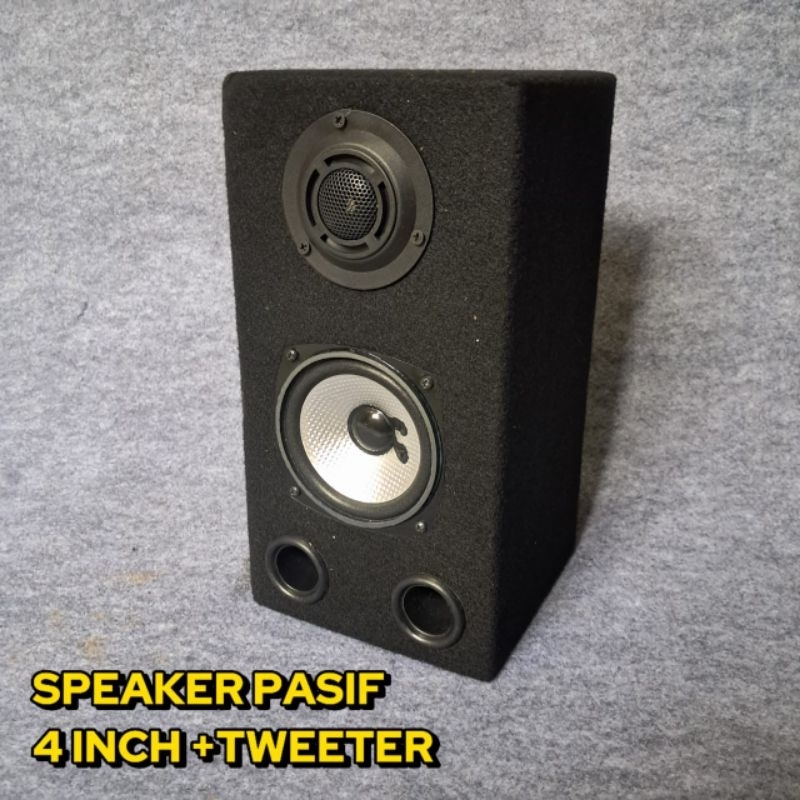 Speaker Pasif 4 Inch 2 Way Bok Kotak Monitor Speaker Ruangan