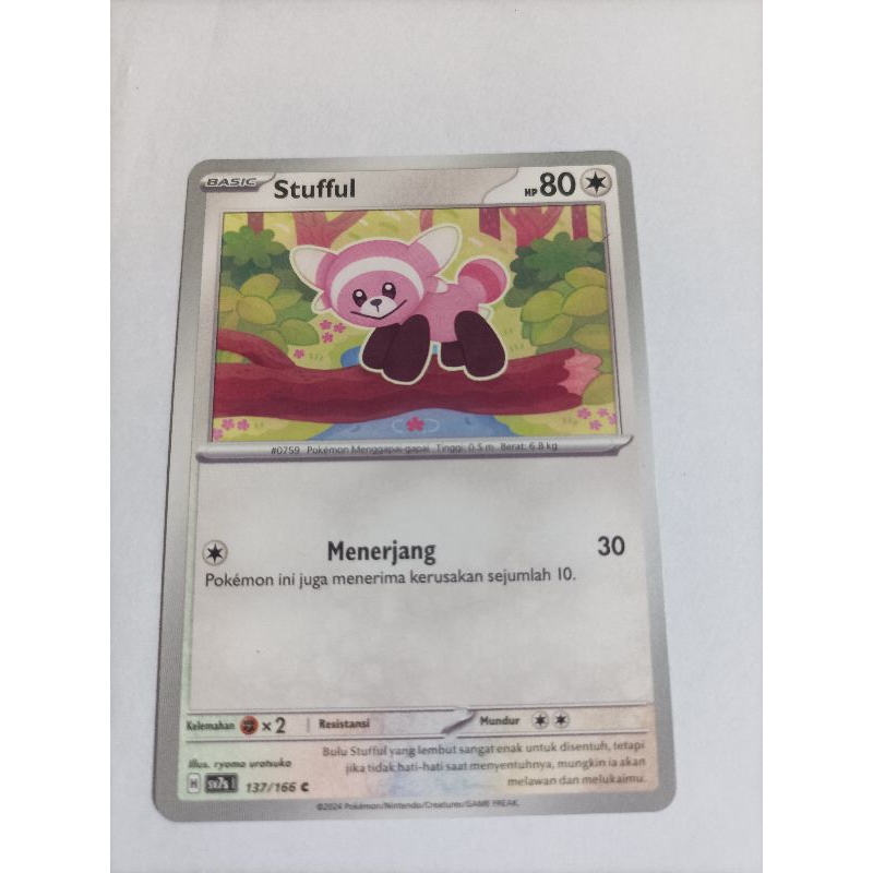Stufful 137/166 C - Pokemon TCG Indonesia