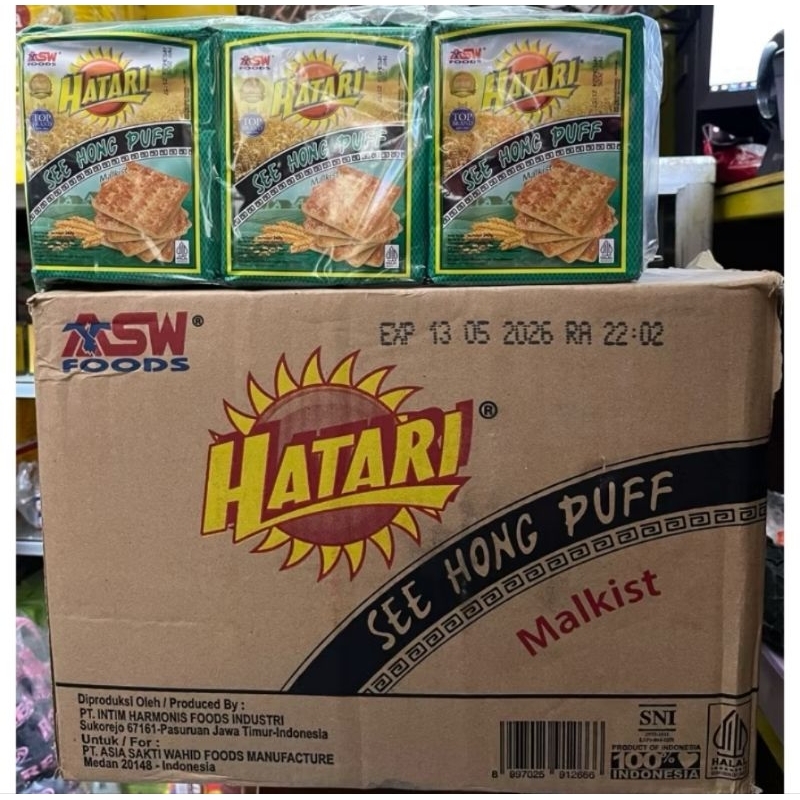

MALKIST HATARI 245GR DUS (ISI 36 PCS)