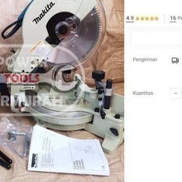 

Mesin Potong Aluminium MAKITA LS 1040 10" Mitre Saw Miter Saw LS1040