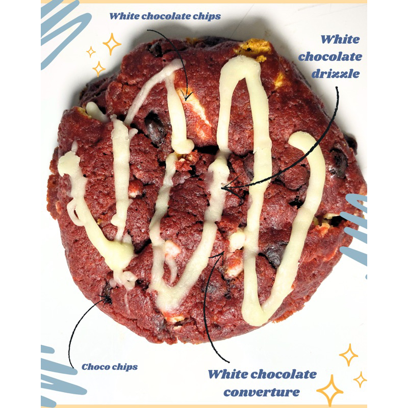 

FROZKIESS RED VELVET WHITE CHOCOCHIPS