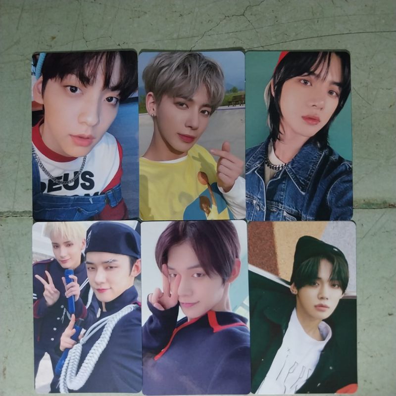 OFFICIAL PHOTOCARD & POSTCARD YEONJUN SOOBIN BEOMGYU HUENINGKAI TOMORROW X TOGETHER (TXT)