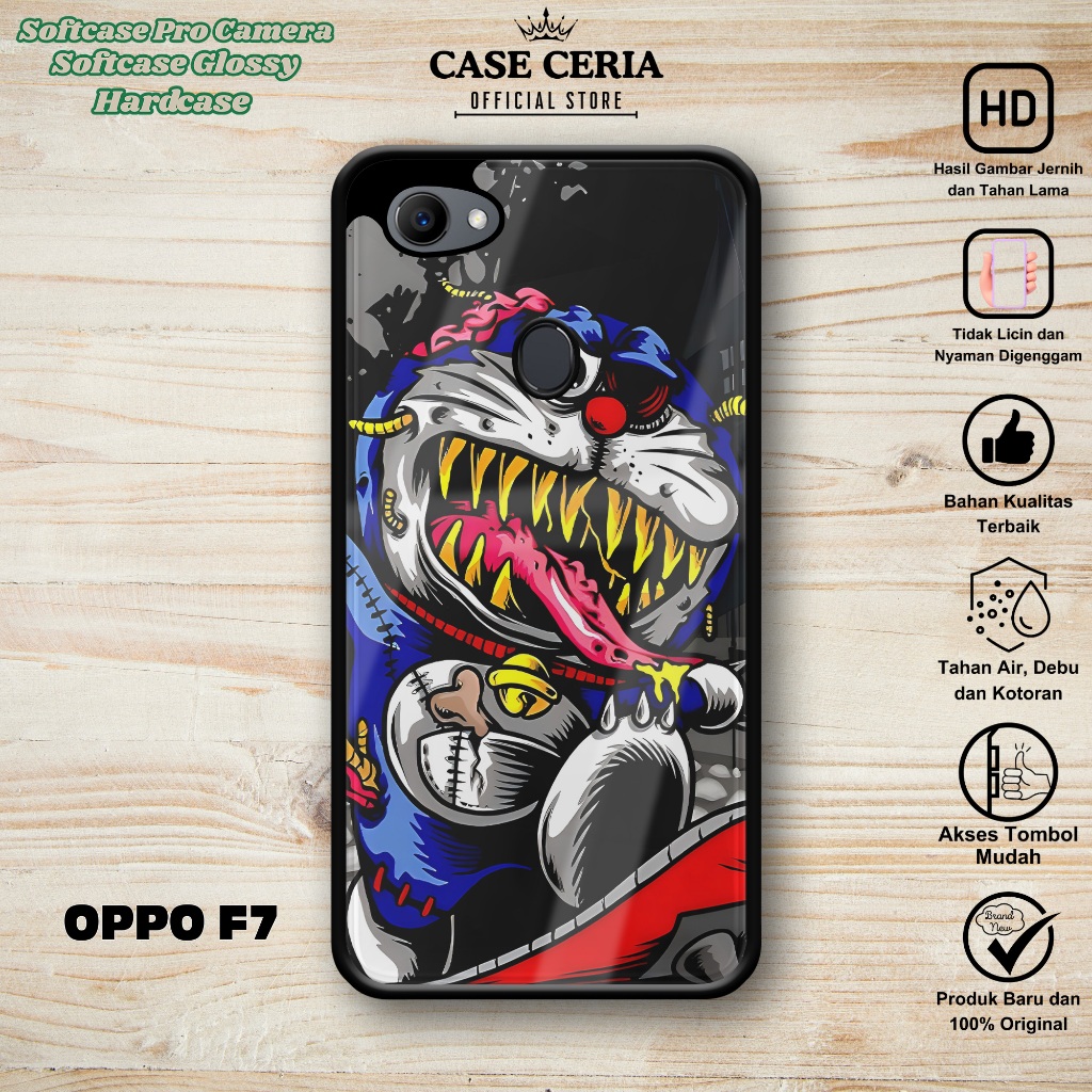 Case Oppo F7 - Casing Oppo F7 ( Mask Urbex) – Softcase Pro Camera Oppo F7 – Silikon HP – Hardcase HP