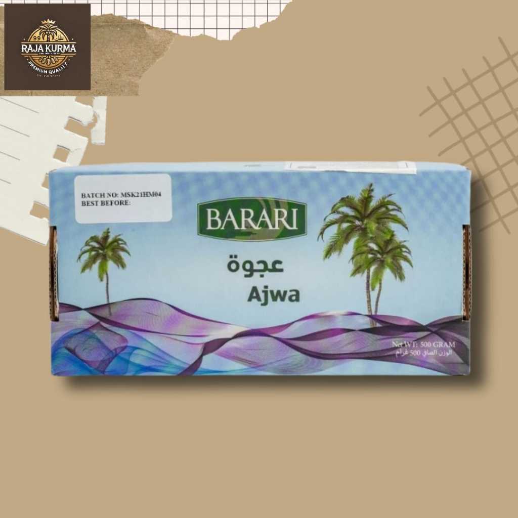 

Kurma Barari Ajwa 3Kg Saudi Arabia