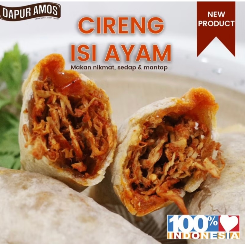 

Bakaranandia - [Paket Bundling] 2 Pack Cireng Jumbo Ayam Suir - Dapuramos