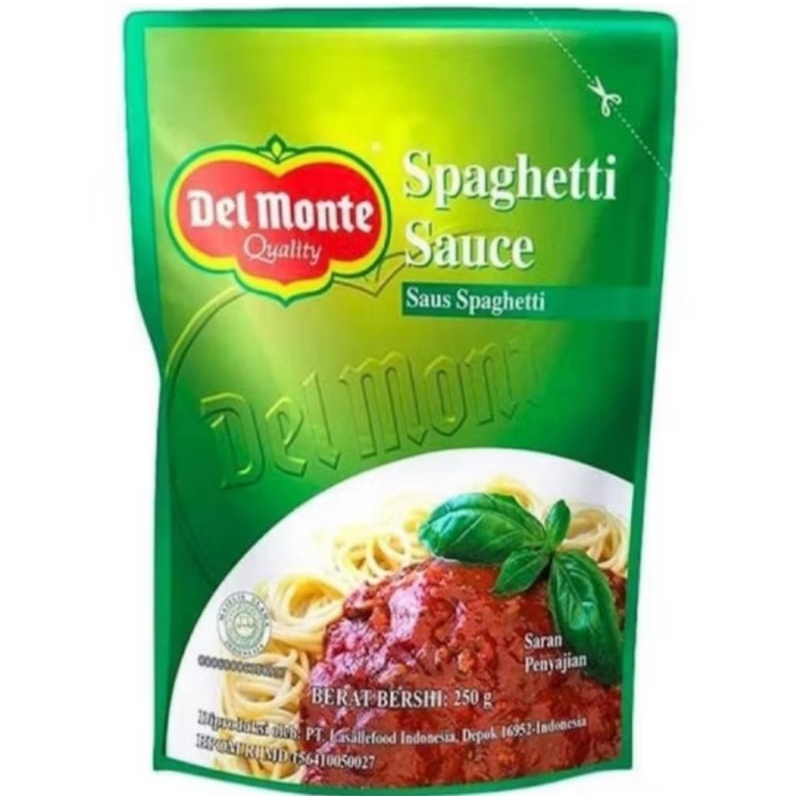 

Saos Spagehtti Del Monte 250 gram || Niki Jaya Food