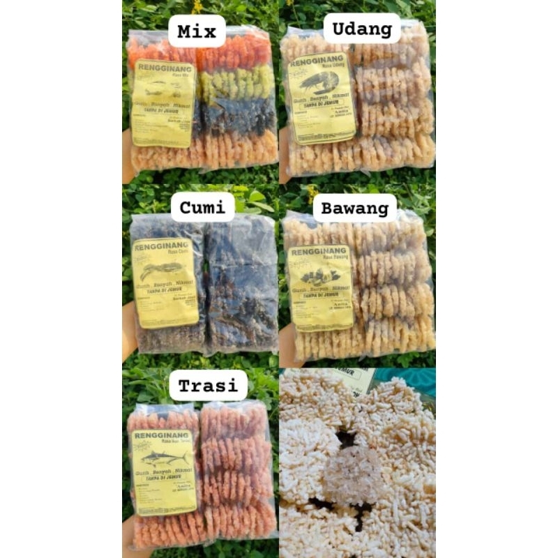 

1pack isi 40pcs RENGGINANG GURIH BANGET