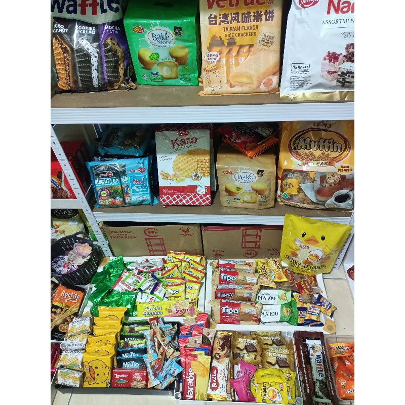 

etalase Snack besar 300rb,5kg