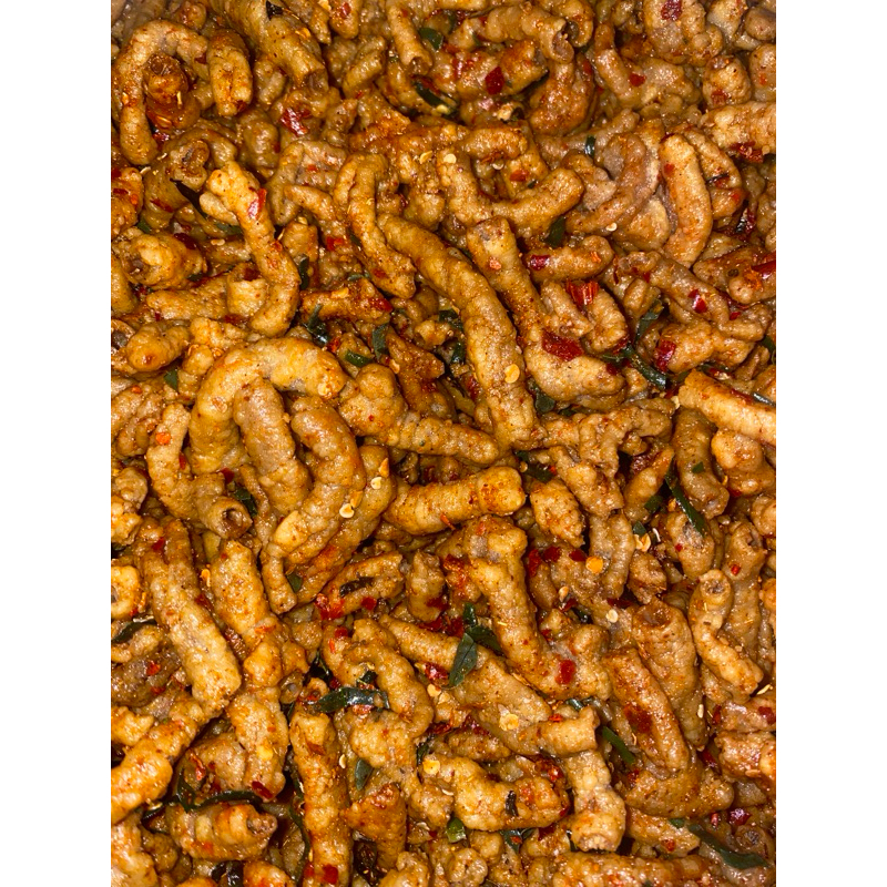 

USUS KRISPI PEDAS DAUN JERUK/ORIGINAL 250gram