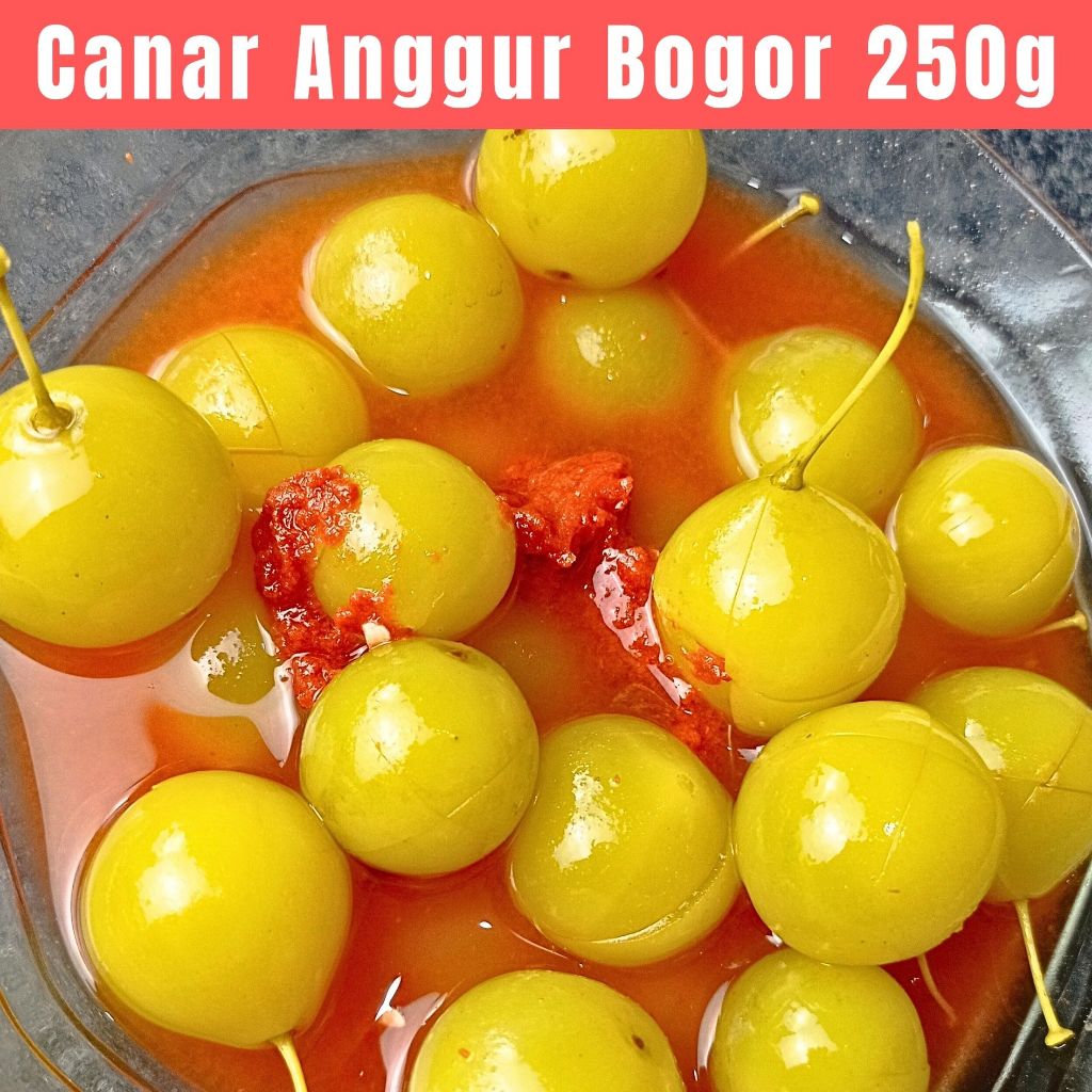 

Canar Anggur Bogor 250g asinan buah manisan buah asli cianjur rujak buah