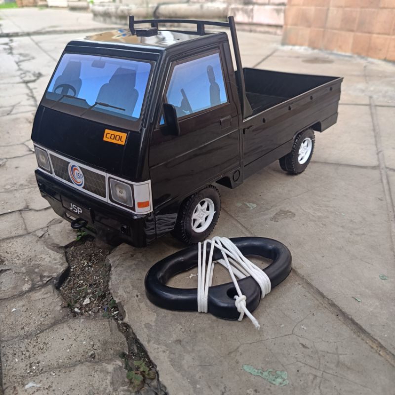 PROMO MAINAN ANAK MOBIL PICKUP L300 / BUS BASURI TELOLET BASURI MAINAN VIRAL