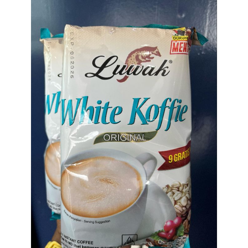 

Luwak White Koffie Original 10sachet X 20gr
