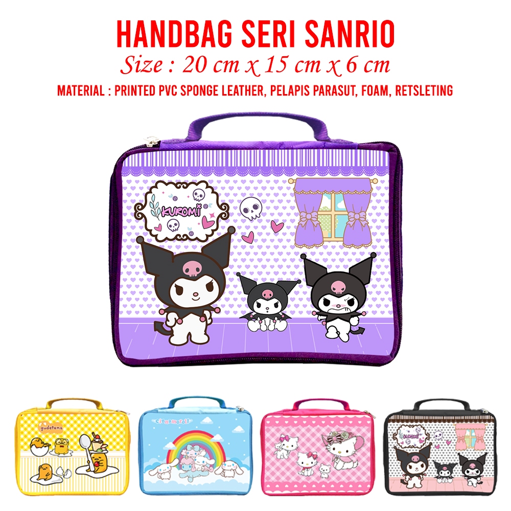 

Handbag Karakter Seri Sanrio Tas Jinjing Suvenir Souvenir Kegiatan Ulang Tahun Acara Gift