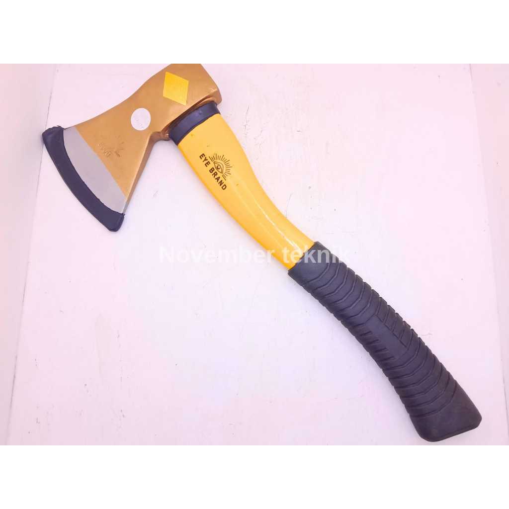 Kampak Tulang kayu Kampak Gagang Fiber Kampak Pertukangan Tjap Mata 600 Gr