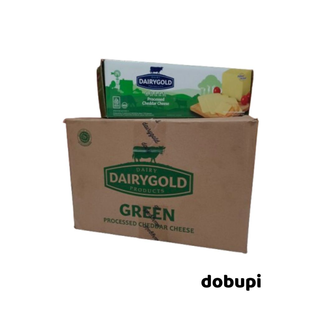 

Keju Cheddar DairyGold Cheese Green Hijau 1,9kg