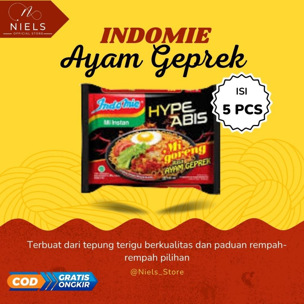 

Niels Ayam Geprek Hype Abis - 5pcs