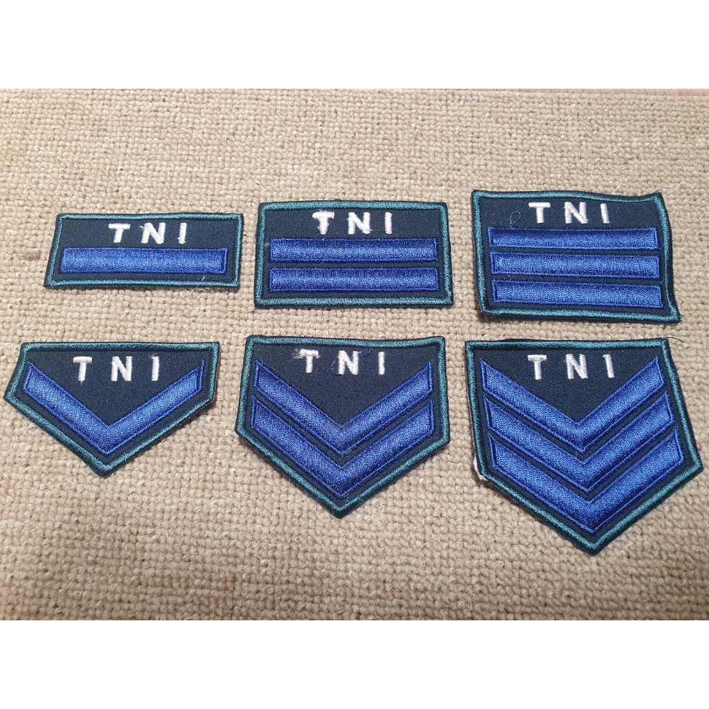 ATRIBUT EMBLEM BADGE BREVET PANGKAT TAMTAMA PDH TNI AL