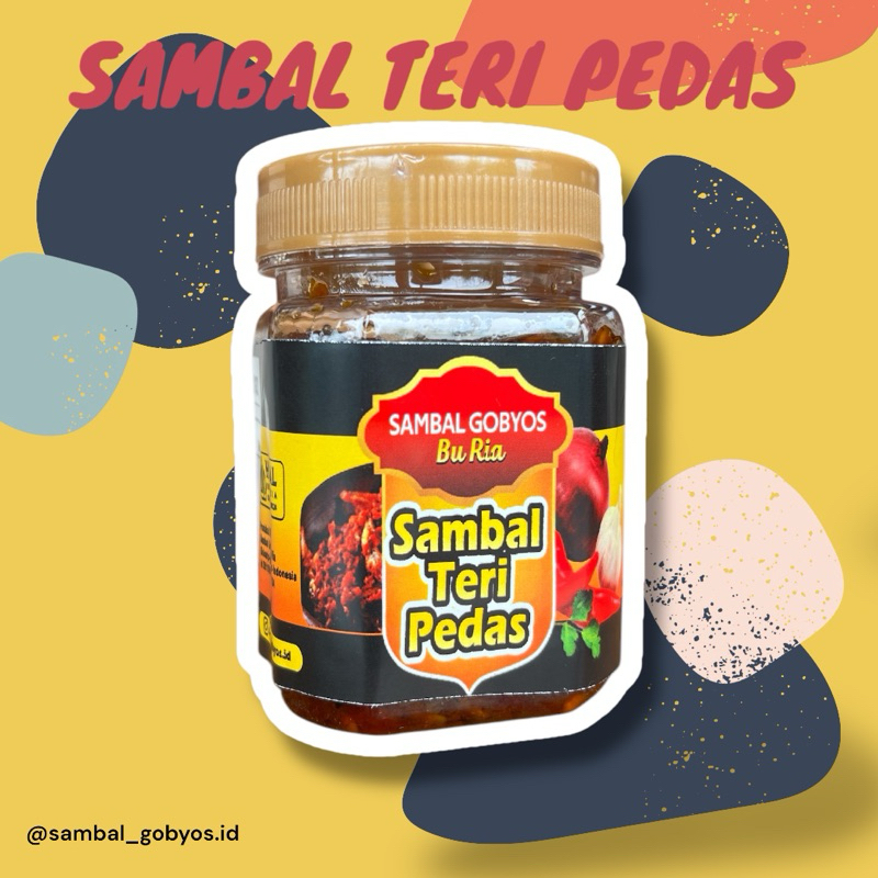 

SAMBAL GOBYOS — Sambal Teri Pedas rasanya autentik berat 150gr