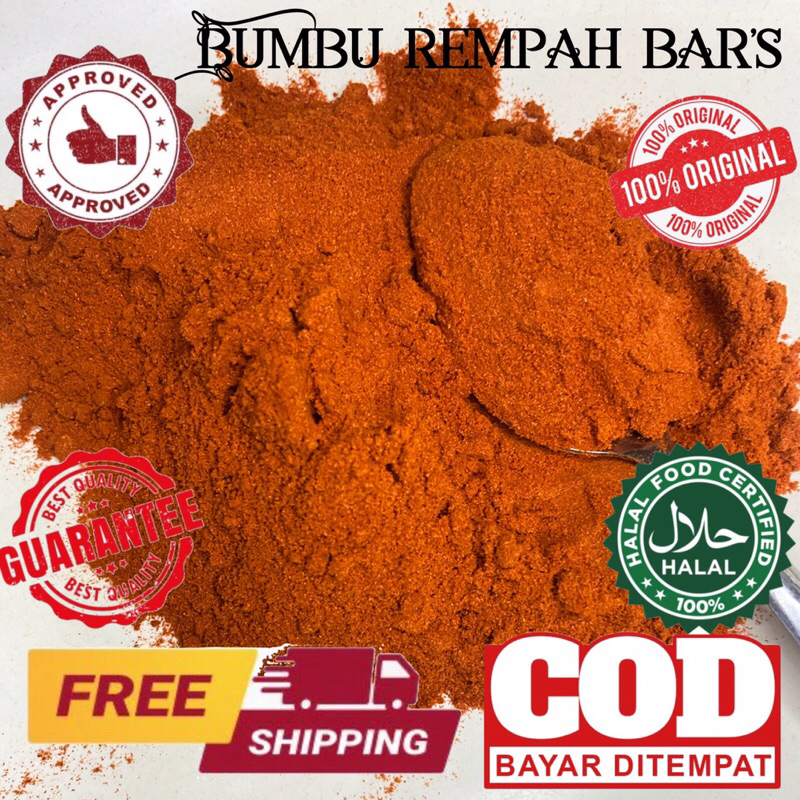 

Paprika bubuk/ground paprika 100gr/pedas/bumbu/masakan