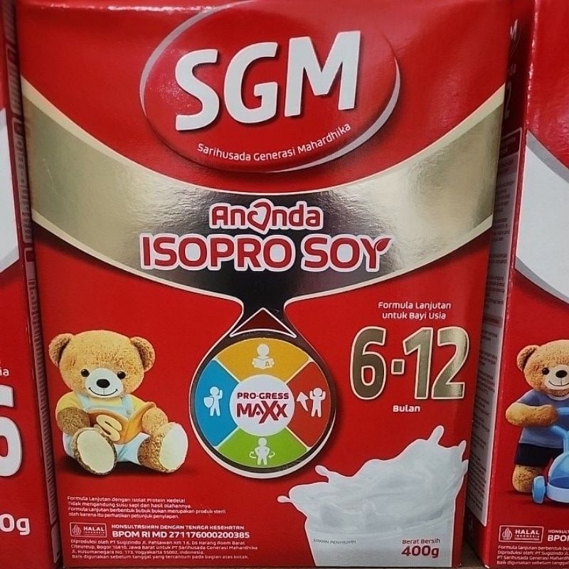 SGM ANANDA ISOPRO SOYA 400gr