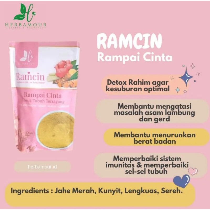 

Ramcin Herbalov Herbamour - Diet Sehat Langsing Program Hamil Atasi Magh Dan Gerd