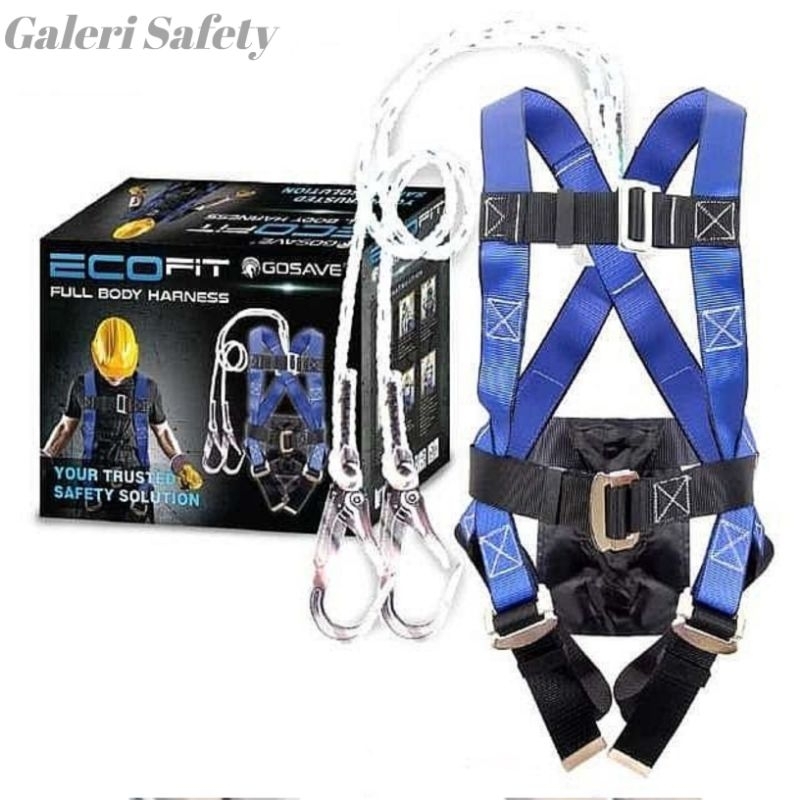 Full Body Harness Double Hook Gosave Ecofit