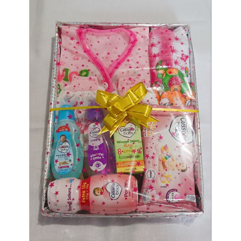 Hampers bayi baru lahir - Hadiah kelahiran - Kado bayi baru lahir - Paket bayi baru lahir