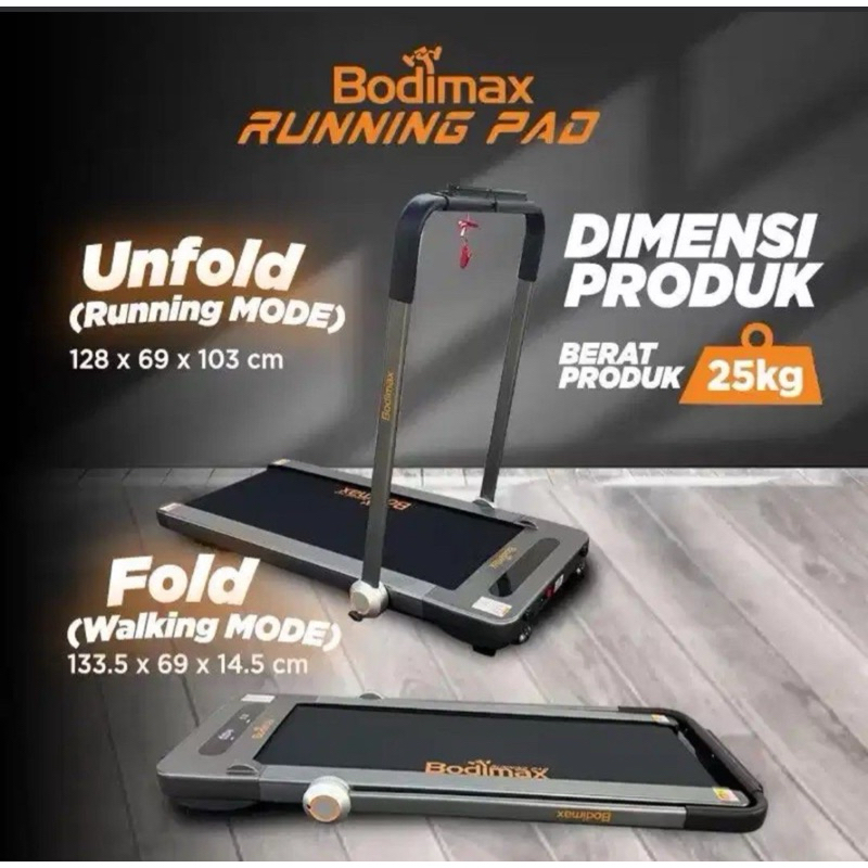 Bodimax Treadmill + X-Bike