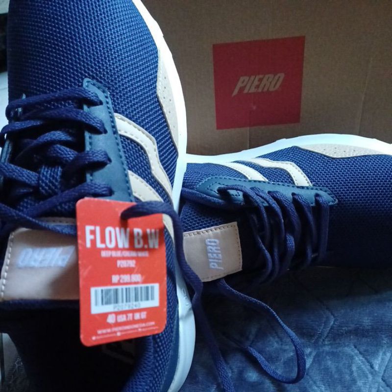 Sepatu olahraga pria/wanita, piero  Flow B.W