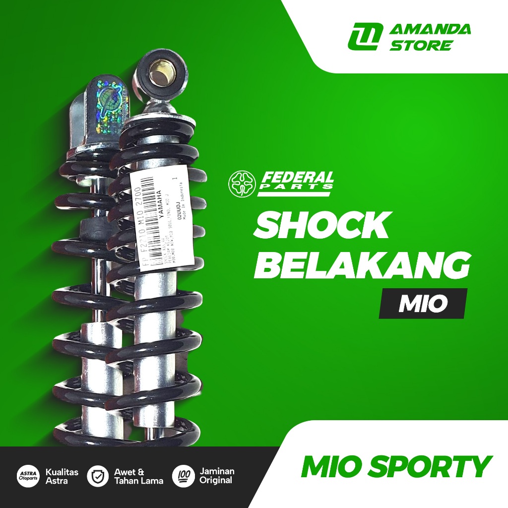SHOCK SOK Belakang MIO Sporty/MIO J/MIO Soul Original Federal Parts