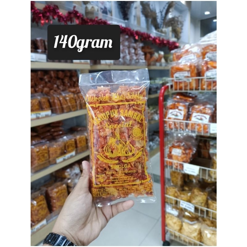 

Kripik Sambal Spesial Teri uk.(140g)