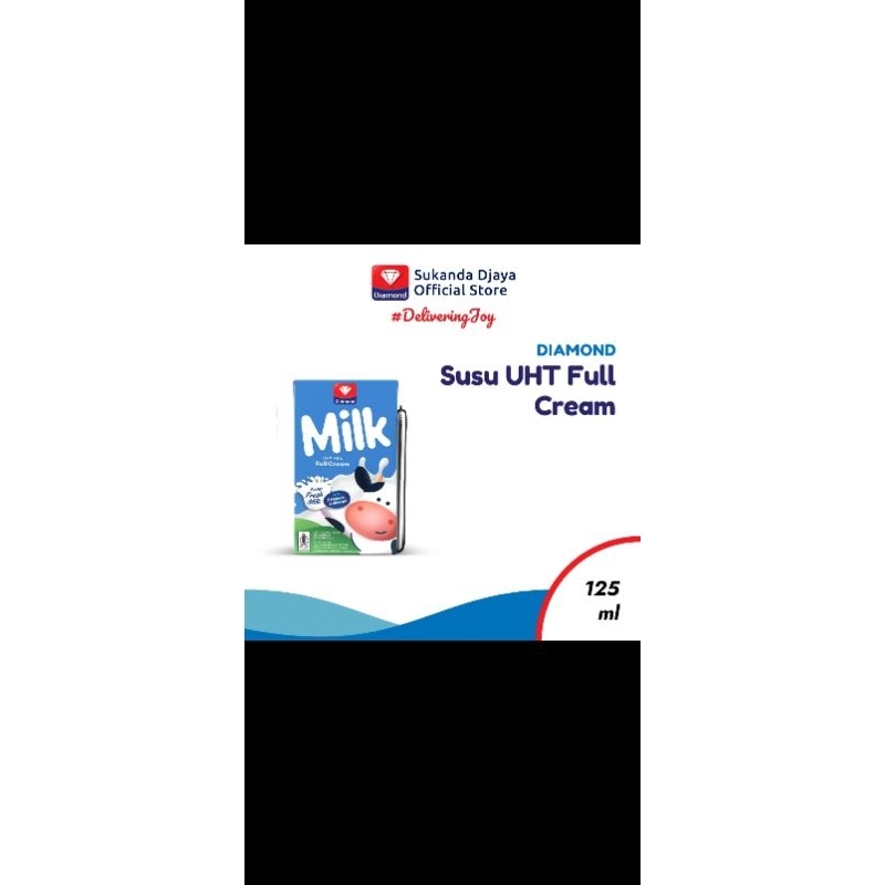 

Susu Diamond full cream 125ml