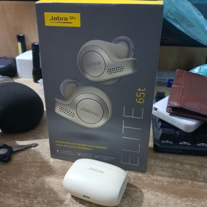 TWS Jabra Elite 65t - Original second, lengkap, mulus, normal sehat