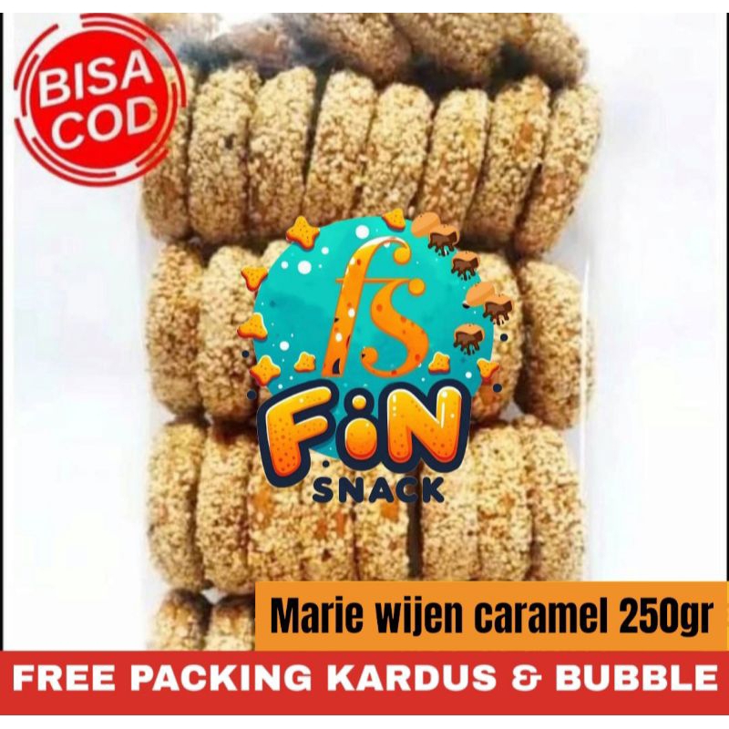 

Biskuit Marie Wijen Karamel Makanan Kering Snack Kiloan Cemilan 250 Gr