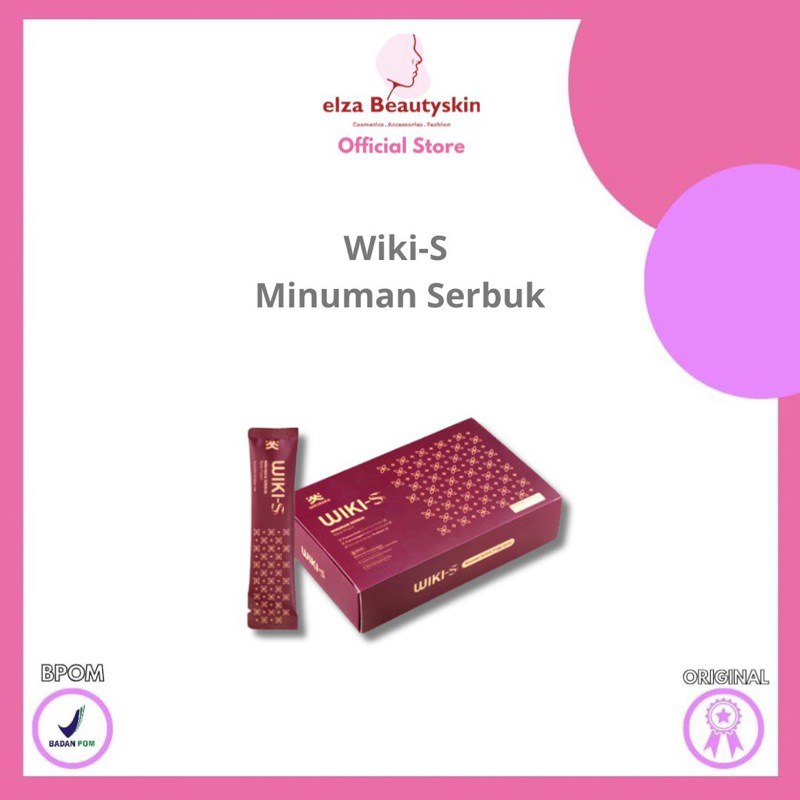 

Wiki-S Minuman Serbuka Rasa Peach (7 Sachet @15g)
