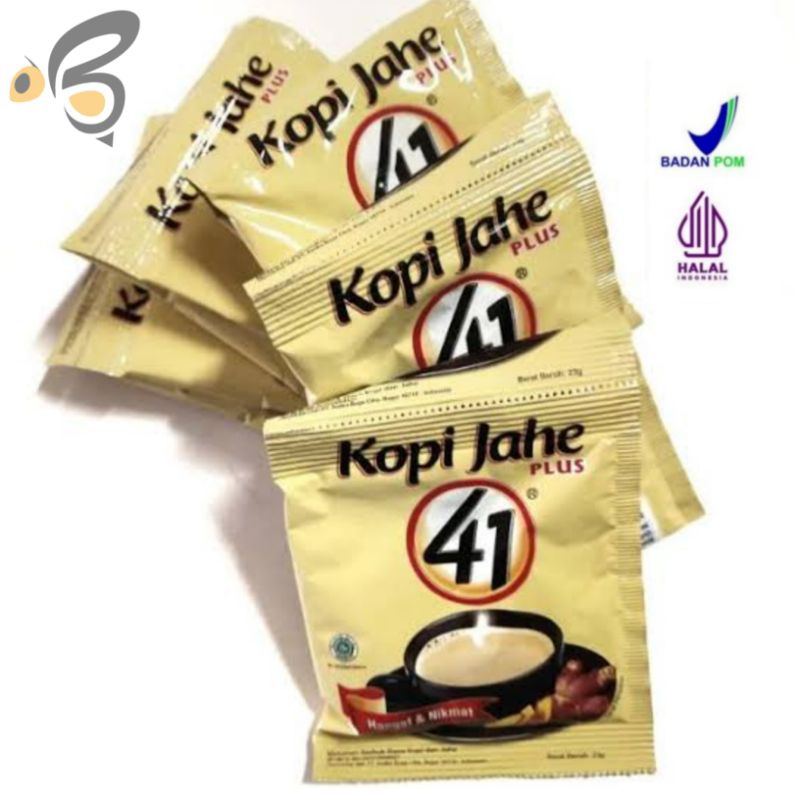 

Kopi Plus jahe 41 kemasan persachet / kopi jahe sachet termurah