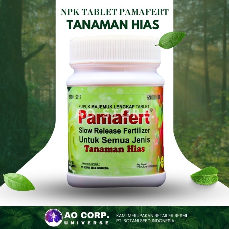 NPK Tablet PAMAFERT Tanaman Hias