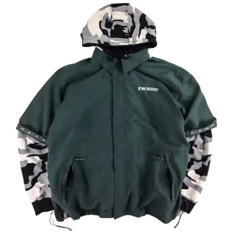 2000s Oakley Software Technical Zip Up Shirt