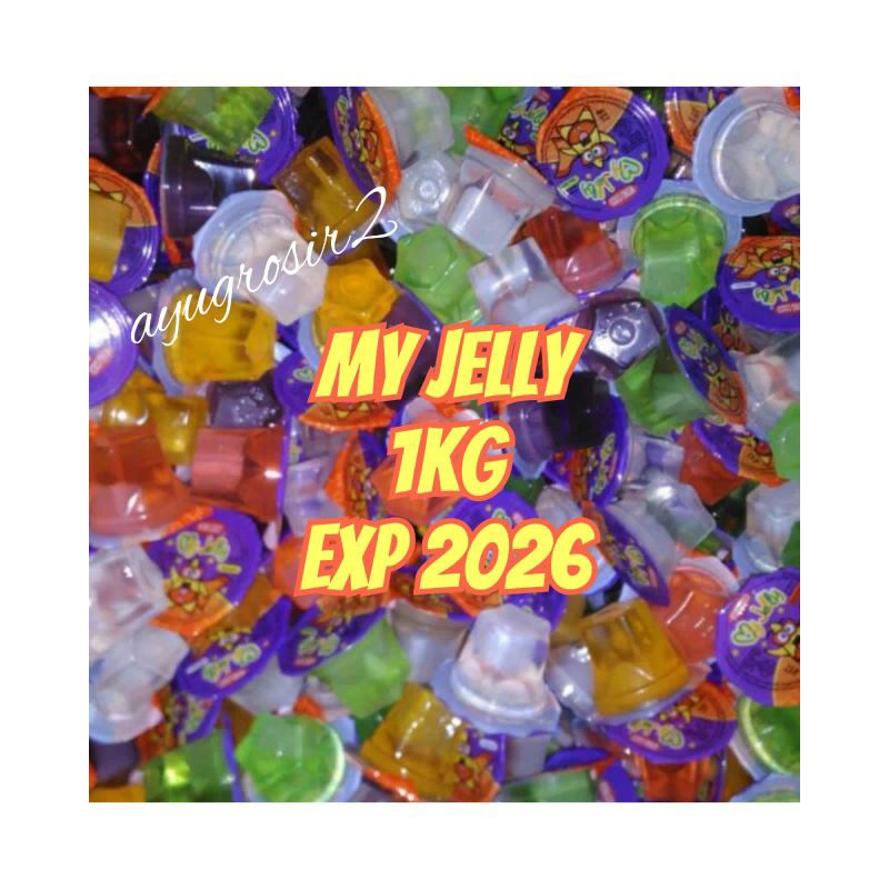 

(BARU MY JELLY 1KG )WONG COCO CAMPUR EXP 2026 ENAK MANIS