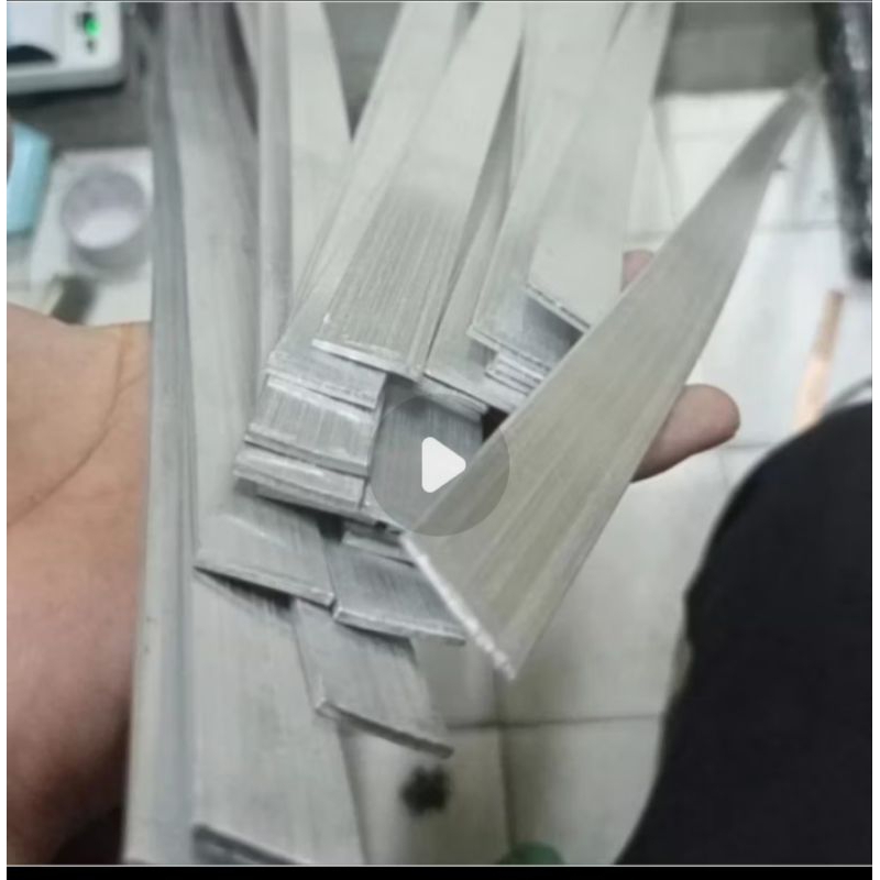 plat strip aluminium 5mm x 20mm 120mm