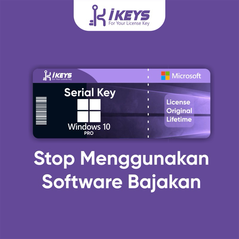 lisensi windows 10 pro original permanen