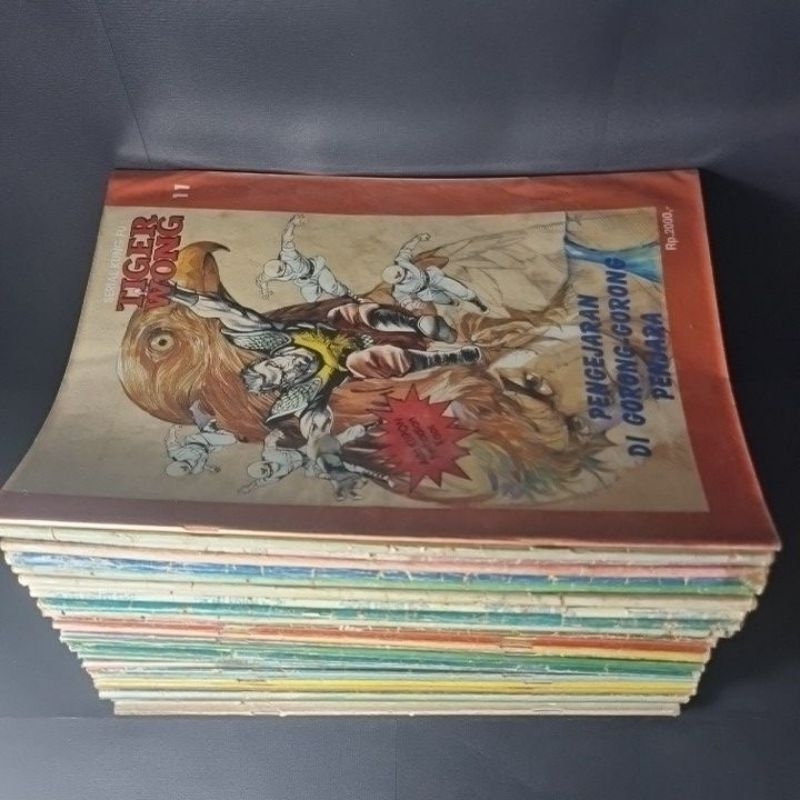 Majalah Komik - Tiger Wong Cabutan
