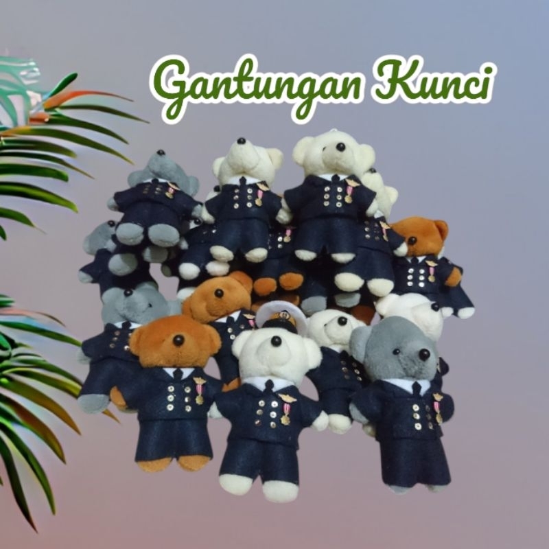 Gantungan Bear Gantungan Kunci Tas Boneka Wisuda Buket Pelayaran Hampers