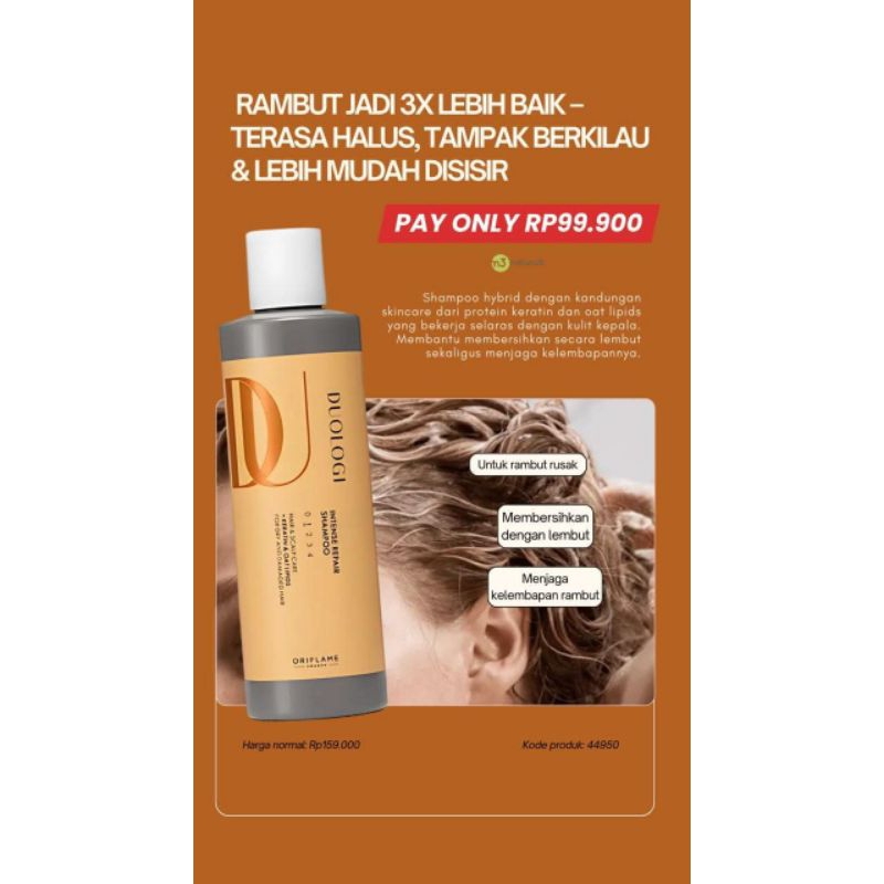 Duologi Intense Shampo